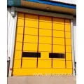 Wind Resistant Stacking PVC Fabric Door For Warehouse